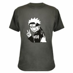 Камуфляжна футболка Funny Naruto art - PrintSalon