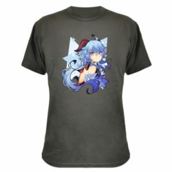 Камуфляжная футболка Ganyu - PrintSalon