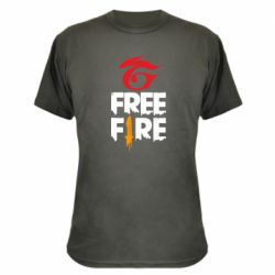 Камуфляжна футболка Garena and Free Fire logo - PrintSalon