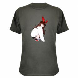 Камуфляжная футболка Genshin Impact Amber - PrintSalon
