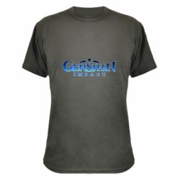 Камуфляжная футболка Genshin Impact - PrintSalon