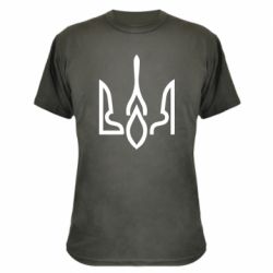 Камуфляжна футболка Герб воля - PrintSalon