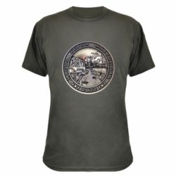 Камуфляжная футболка Город герой - Мариуполь - PrintSalon