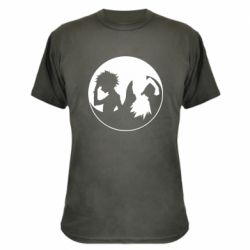 Камуфляжная футболка Гун и Киллуа Инь Янь - PrintSalon