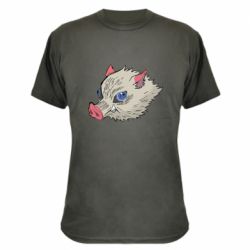 Камуфляжная футболка Hashibira Inosuke-PrintSalon Камуфляжная футболка Hashibira Inosuke