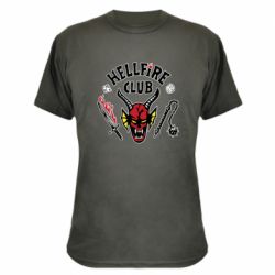 Камуфляжна футболка Hellfire club - PrintSalon
