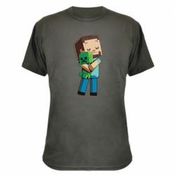 Камуфляжна футболка Heroes from Minecraft - PrintSalon