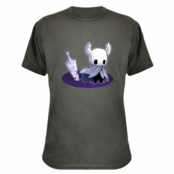 Камуфляжная футболка Hollow Knight with a sword - PrintSalon