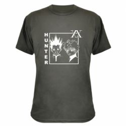 Камуфляжная футболка Hunter x Hunter XX - PrintSalon
