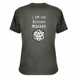 Камуфляжная футболка I am the dungeon master - PrintSalon