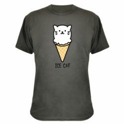 Камуфляжная футболка Ice Cat - PrintSalon