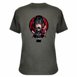Камуфляжна футболка Itachi Uchiha Naruto - PrintSalon