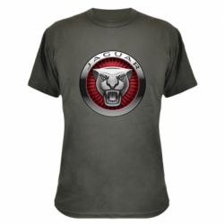 Камуфляжная футболка Jaguar Logo circle - PrintSalon