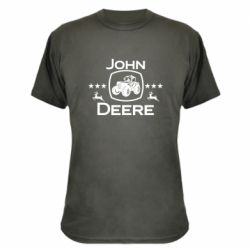 Камуфляжная футболка John Deere and tractor fanArt - PrintSalon