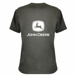 Камуфляжна футболка John Deere color logo - PrintSalon