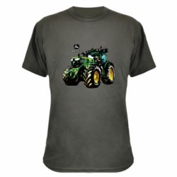 Камуфляжна футболка John Deere Tractor and logo - PrintSalon