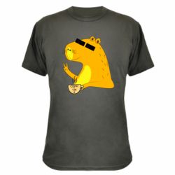 Камуфляжная футболка Капибара Программист - PrintSalon