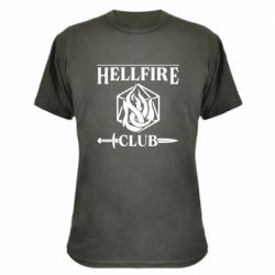 Камуфляжная футболка Клуб Адского Огня - PrintSalon