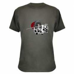 Камуфляжная футболка Kokushibo Tsugikuni - PrintSalon