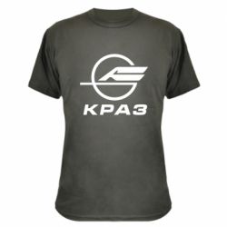 Камуфляжная футболка КРаЗ лого - PrintSalon