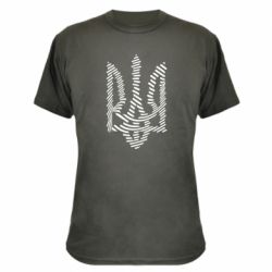Камуфляжна футболка Креативний герб України. - PrintSalon