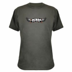 Камуфляжная футболка Ktm Ready to Race Wings - PrintSalon
