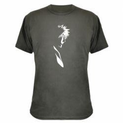 Камуфляжная футболка Kurosaki Ichigo-PrintSalon Камуфляжная футболка Kurosaki Ichigo