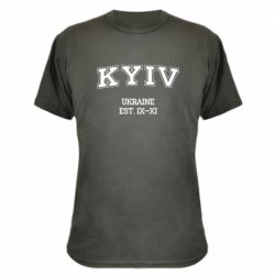 Камуфляжная футболка KYIV - PrintSalon