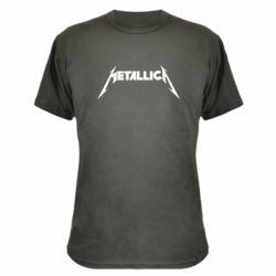 Камуфляжная футболка Logo Metallica - PrintSalon