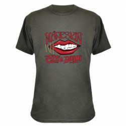 Камуфляжная футболка Maneskin - Zitti e Buoni - PrintSalon