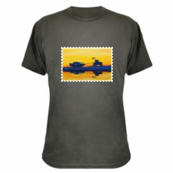 Камуфляжна футболка Марка Доброго вечора, ми з України - PrintSalon