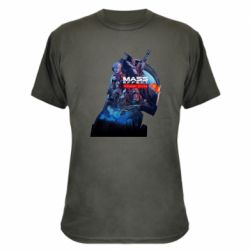 Камуфляжная футболка Mass effect n7 - PrintSalon