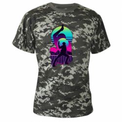 Камуфляжна футболка Might Guy - PrintSalon