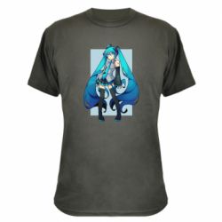 Камуфляжная футболка Miku art - PrintSalon