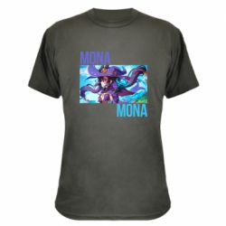 Камуфляжная футболка Mona art - PrintSalon