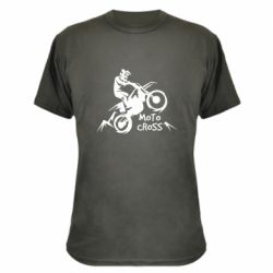 Камуфляжная футболка Motocross sport - PrintSalon