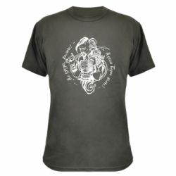 Камуфляжная футболка Не грусти казак, пусть враг плачет - PrintSalon