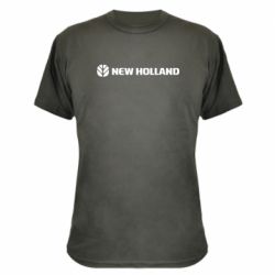 Камуфляжна футболка New Holland логотип - PrintSalon