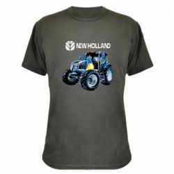 Камуфляжна футболка New Holland tractor - PrintSalon