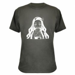 Камуфляжная футболка Незуко - PrintSalon