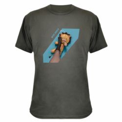 Камуфляжная футболка Nice angle-PrintSalon Камуфляжная футболка Nice angle