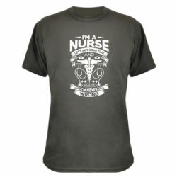 Камуфляжная футболка Nurse I'm Never Wrong - PrintSalon