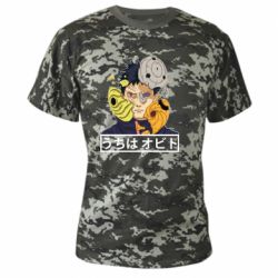 Камуфляжна футболка Obito - PrintSalon