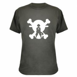 Камуфляжна футболка One Piece Luffy Captain - PrintSalon