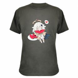 Камуфляжна футболка Паймон з кавуном - PrintSalon