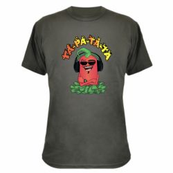 Камуфляжная футболка Перец Эдисон и доллары - PrintSalon