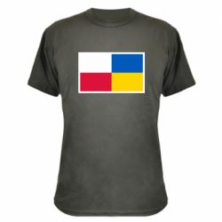 Камуфляжная футболка Польша и Украина - PrintSalon