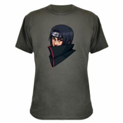 Камуфляжна футболка Portrait of Itachi - PrintSalon