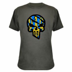 Камуфляжна футболка Punisher Coat of arms of Ukraine - PrintSalon