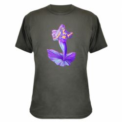 Камуфляжная футболка Purple Mermaid Barbie - PrintSalon